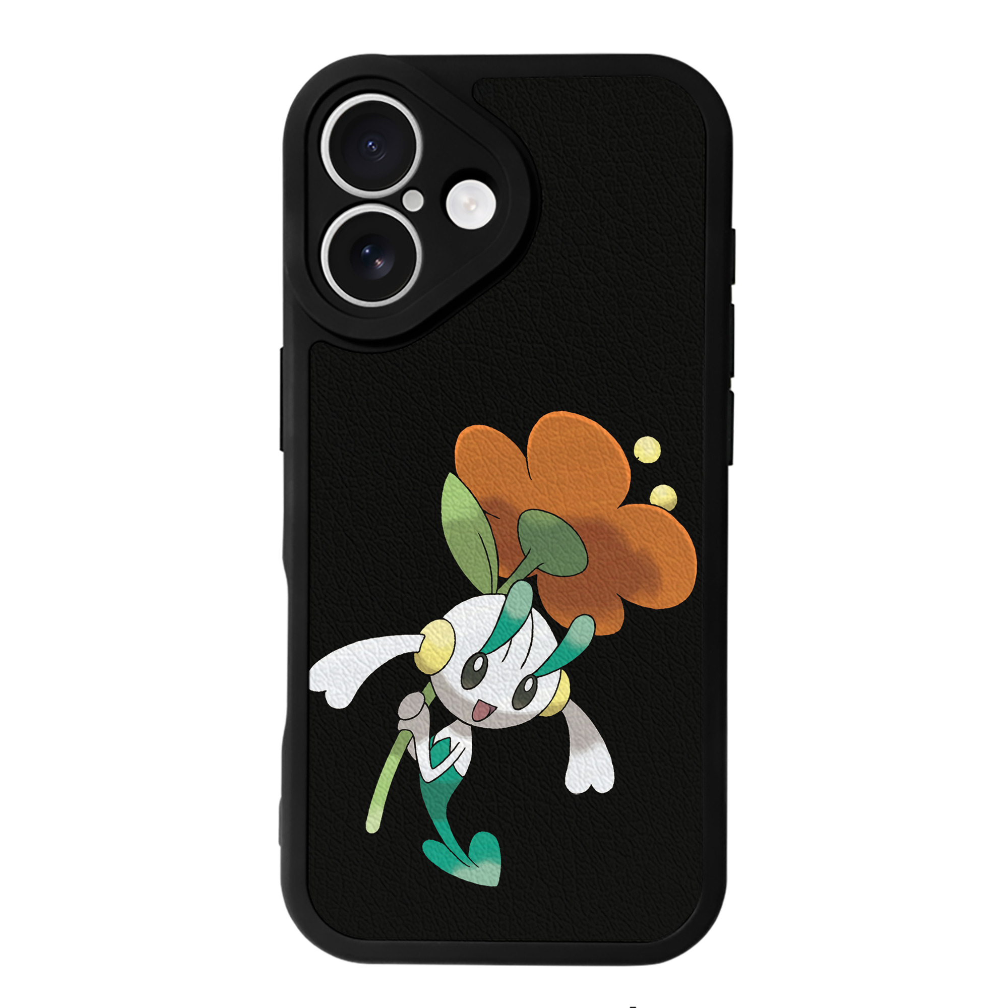 （画像用） ポケットモンスター Pokémon 【iPhone 16シリーズ対応】シリコンスマホケース（レザー調） 材質：シリコン